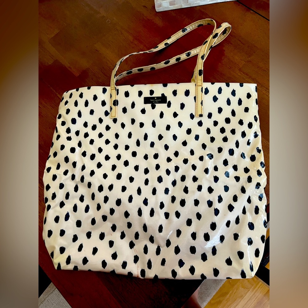 Vintage Kate Spade shopping tote